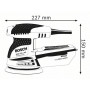 PONCEUSE EXCENTRIQUE D.125 MM 250 W GEX 125-1 AE