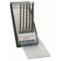 Coffret 5 forets pour perforateur SDS plus-5 Robust Line, 6 - 10 mm