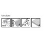 FRAISES MULTI MATERIAUX (SET DE 4) POUR TRAVAIL A MAINS LEVEES