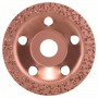 MEULE CARBURE GROS PLATE 115