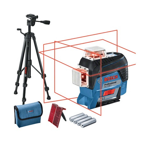 NIVEAU LASER GLL 3-80 C + TREPIED BT 150 - VERSION PILES