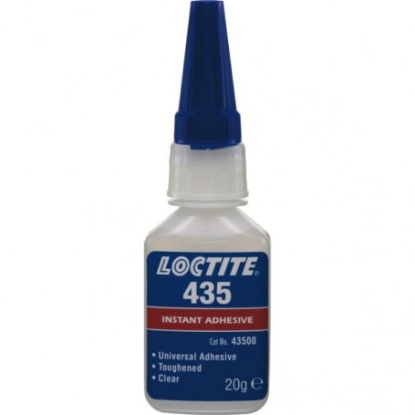 Adhésif instantané métaux, plastiques et élastomères LOCTITE 435