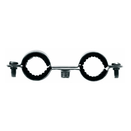 COLLIER DOUBLE ISOPHONIQUE POUR TUBE - Plusieurs dimensions