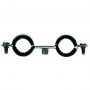 COLLIER DOUBLE ISOPHONIQUE POUR TUBE - Plusieurs dimensions