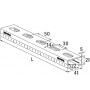 RAIL FUS 21/2.0 GALVA - Plusieurs dimensions