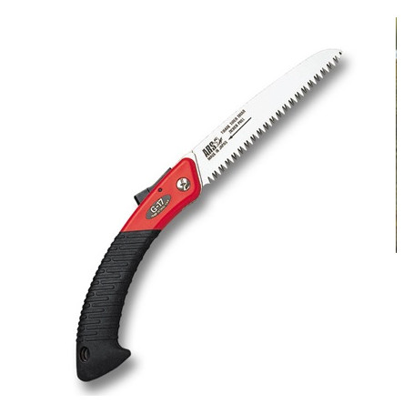 SCIE PLIANTE ARSG-17 - 38 CM Noir/Rouge