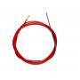 CONDUIT D'USURE FIL ACIER 1.0/1.2 ROUGE 5ML