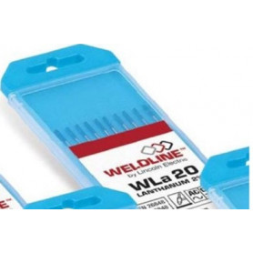ELECTRODE TUNGSTENE L2% WLA 20 D2.4 x 175MM (BOITE DE 10)