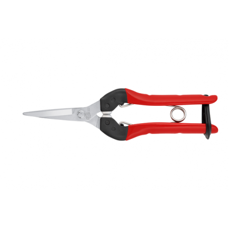 EPINETTE POIGNEES ACIER LAME DROITE CHROMEE 190mm