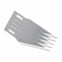 LAME DE SCALPEL HOBBY A ANGLE AIGU ( BLIST 5 PCS)