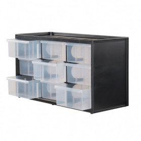 CASIER DE RANGEMENT 9 COMPARTIMENTS