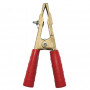 Pince de charge laiton 200 Amp - Manchon rouge