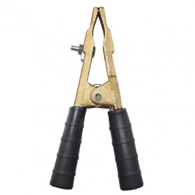 Pince de charge laiton 200 Amp - Manchon noir