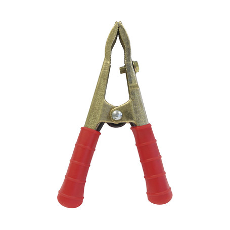 Pince de charge laiton 300 Amp - Manchon rouge