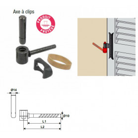 POLYGOND à CLIPS renforcé fer à béton (2 dimensions)