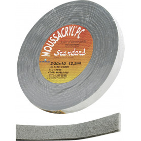 Rouleau MOUSSACRYL PC 12,5ML Gris 20x10