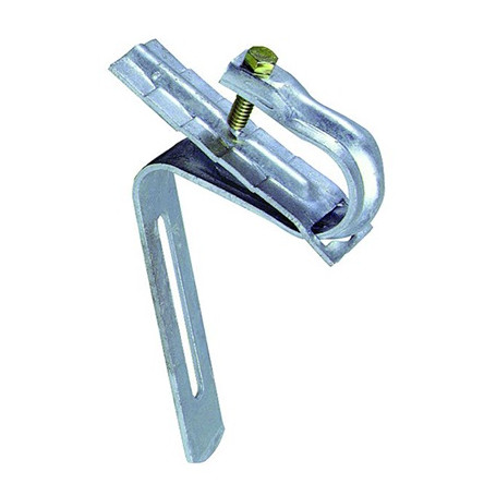 Fixation gouttière sur tuile TR90 avec adaptateur galvanisé et vis