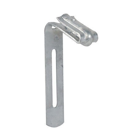 Fixation gouttière NEGRAFIX ® sur plaque Fibro-Ciment galvanisé avec vis