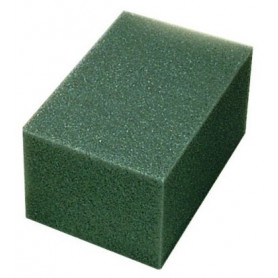 Eponge mousse synthétique Grise 150 X 100 X 80 mm