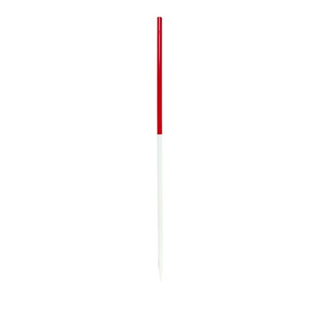Jalon de topographie - Rouge/Blanc  Long.100 cm