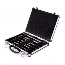 COFFRET DE 11 ACCESSOIRES POUR PERFORATEUR SDS-PLUS