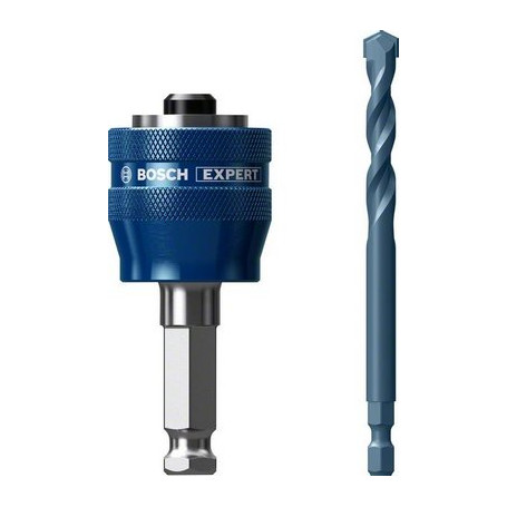 Adaptateur scie trépan Power Change Plus 11mm, foret carbure 8,5x105mm