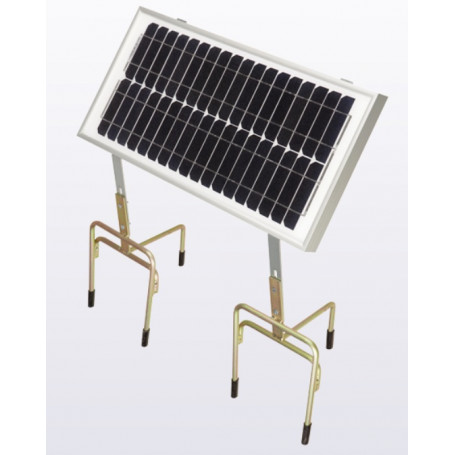 Panneau solaire 20 W + support + 2 Trépieds