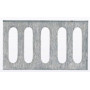 Raccord inox plat pour ruban 20mm