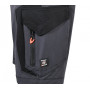 Short Bortan 94% Polyamide 6% Stretch 250G Anthracite/ Noir