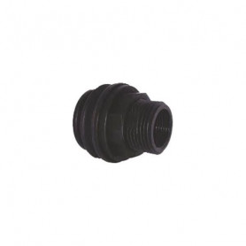 Traversée de cuve rapide plastique M.20x27/F.15x21mm