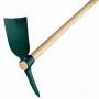 Pioche cantonnier douille ronde manche bois