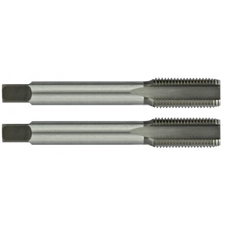 Jeu de 2 tarauds main Standard HSS - BSP G - DIN 5157 - Profil étagé