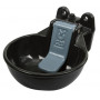 Abreuvoir G20 palette émaillé Noir 2L, raccord 1/2"