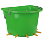 Bac d’allaitement 12 litres Vert – 6 tétines mural