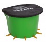 Bac d’allaitement 12 litres Vert – 6 tétines mural