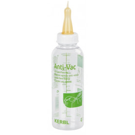 Biberon agneau 500 ml transparent anti-retour