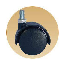 Roulette jumelée TF 50 Noire