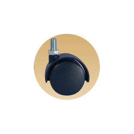 Roulette jumelée TF 50 Noire