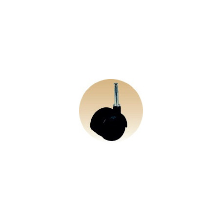 Roulette jumelée TF 50 Noire