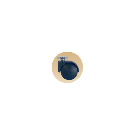 Roulette jumelée Plat 40 Noire