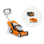 Tondeuse à batterie RMA 443.2VC Larg. de coupe 41cm avec batterie et chargeur