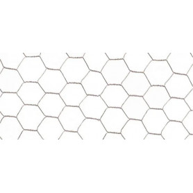 Grillage triple torsion - Hauteur 1 m - Galvanisé - Fil 0,7 mm - Rouleau de 25 m