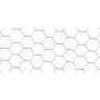 Grillage triple torsion - Hauteur 1 m - Galvanisé - Fil 0,7 mm - Rouleau de 25 m