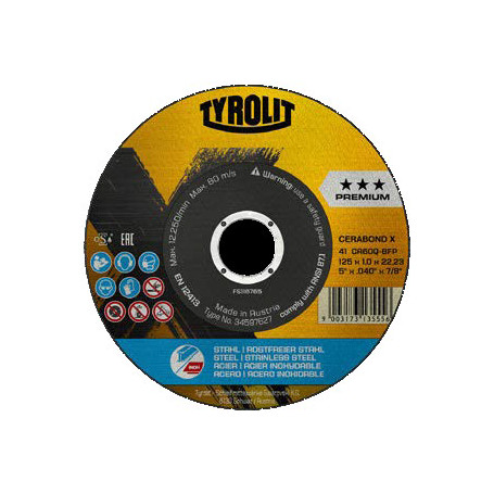 Disque à tronçonner CERABOND X - Plat