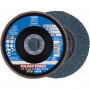 Disque à lamelles 125 x 22.23 mm G060 SG POLIFAN POWER Acier/Inox Bombé