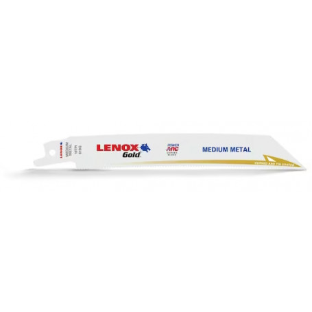 Lames de scie sabre Gold® Power Arc® - Blister de 5 lames