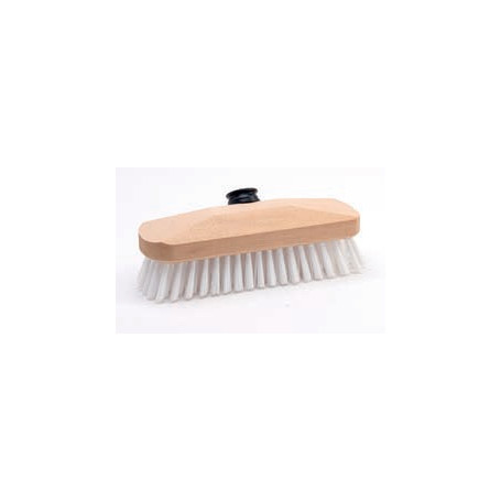 Brosse lave-pont - Polypro blanc S.35 - 220X68 mm