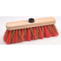 Balai coco bois brut - 290x55mm Douille Vis - Sans manche