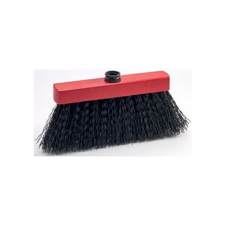 Balai fibre synthétique - Dur PPN noire - 250X45 mm - Sans manche