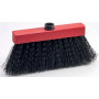 Balai fibre synthétique - Dur PPN noire - 250X45 mm - Sans manche